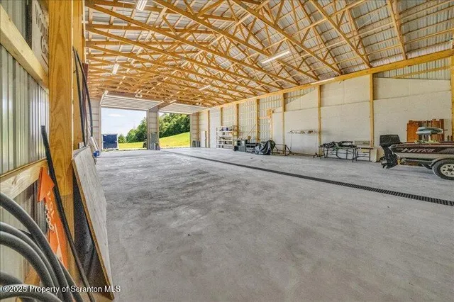 a view of a room with a couch