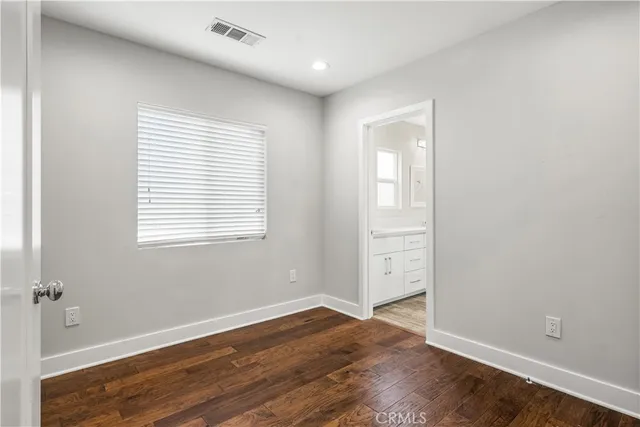 a view of empty room