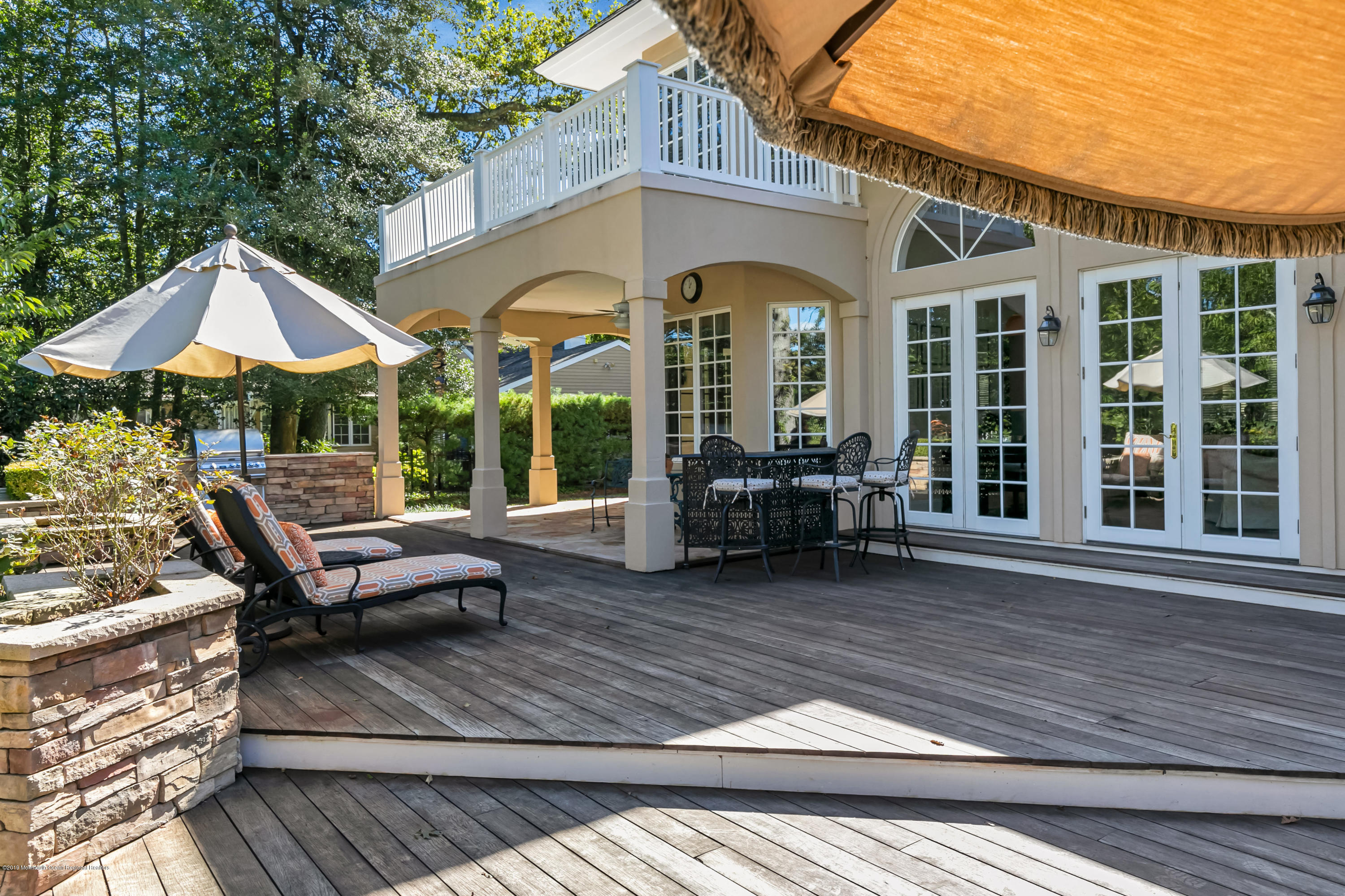 632 Oceanview Road Brielle, NJ 08730 - Photo 49 of 71 Master Bdrm Deck over Ipe Deck