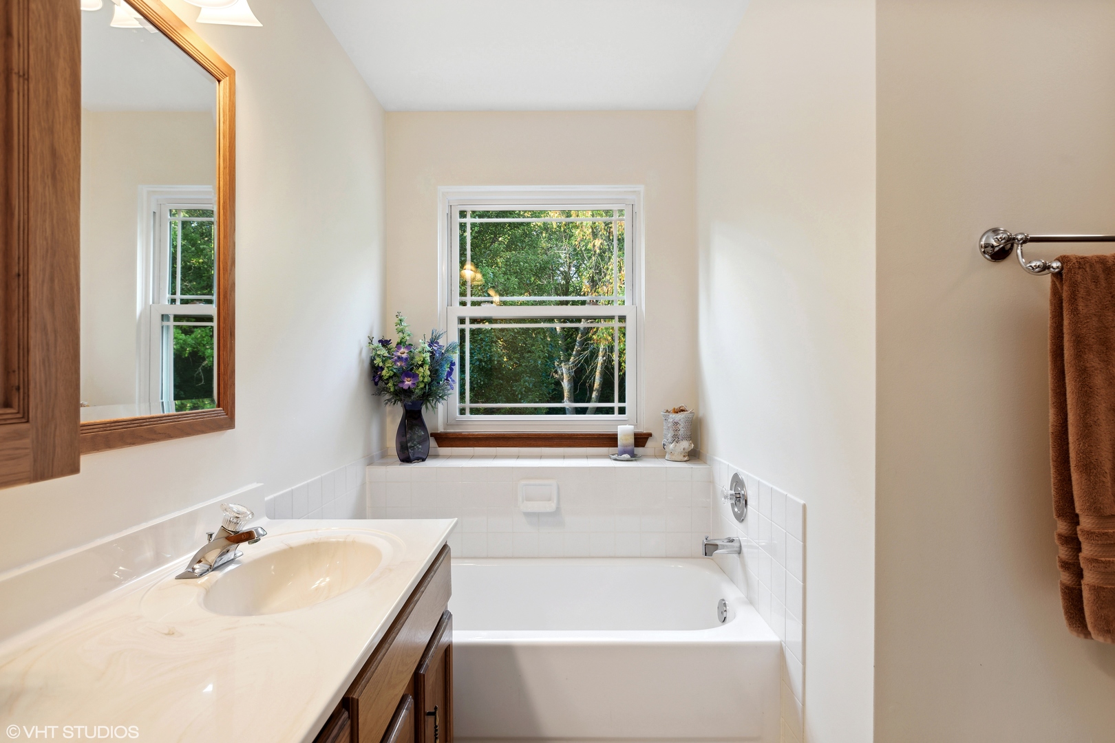 966 Ridgewood Drive Cary, IL 60013 - Photo 16 of 31 a white bath tub sitting next to a white sink