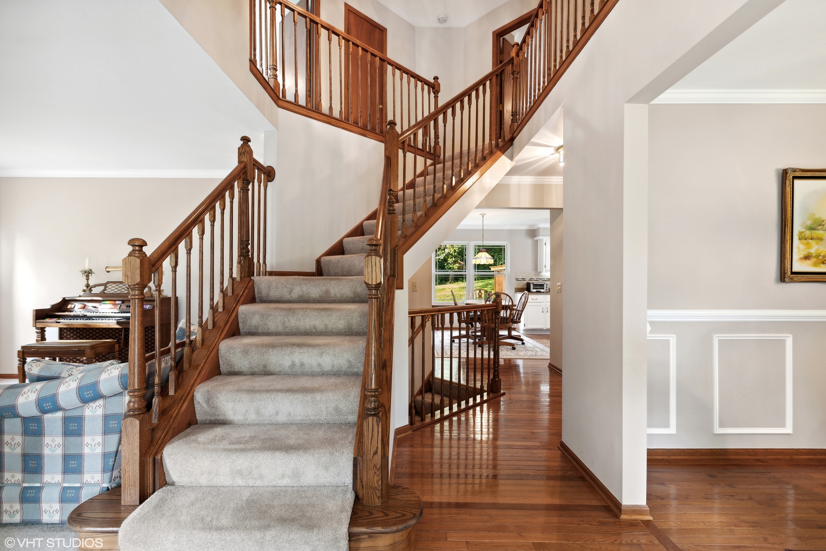 966 Ridgewood Drive Cary, IL 60013 - Photo 4 of 31 a view of entryway and hall with wooden floor