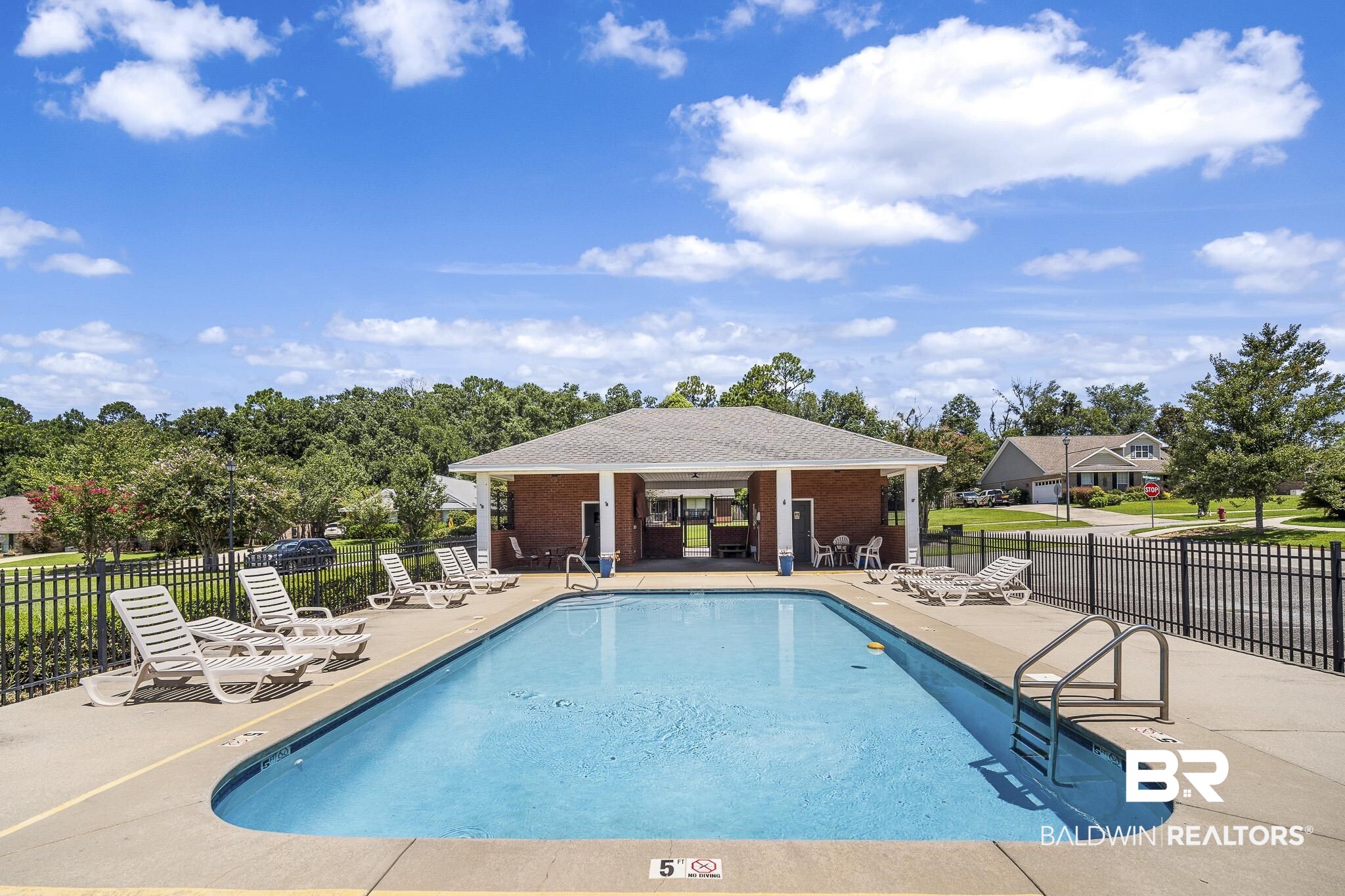 9814 Woolrich Avenue Fairhope, AL 36532 - Photo 28 of 29 View of pool with a patio area