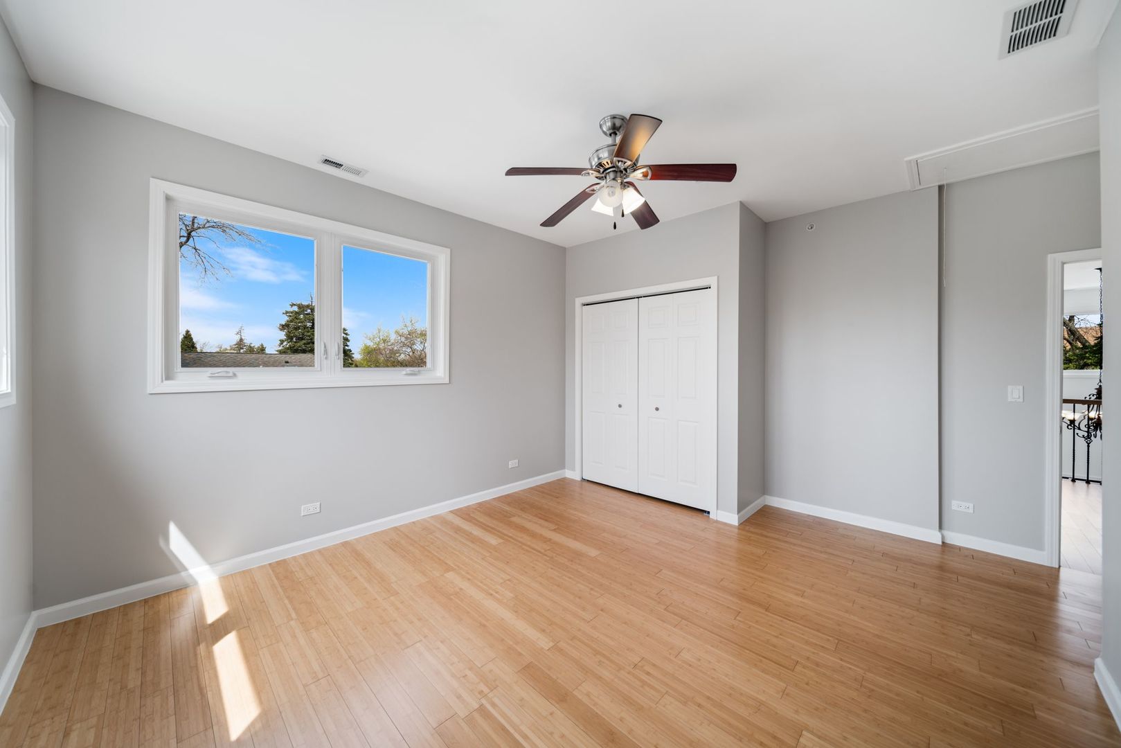 701 Oakton Street Park Ridge, IL 60068 - Photo 31 of 59 a view of empty room with wooden floor