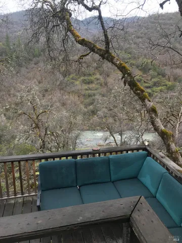 a view of outdoor space with seating