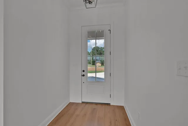 a view of a small space