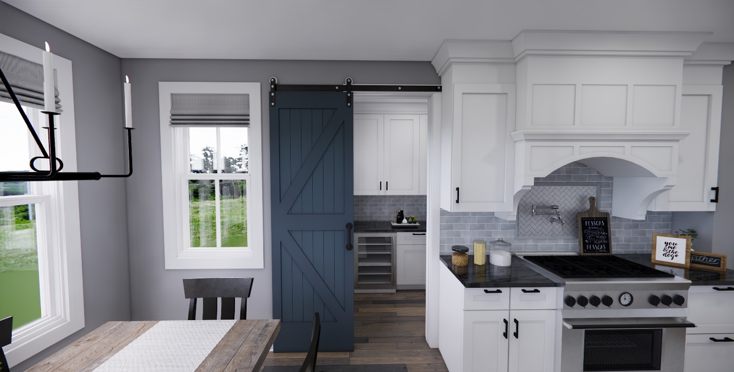 Tbd Tbd Spring Dripping Springs, TX 78620 - Photo 11 of 27 a kitchen with granite countertop a stove and a wooden cabinets