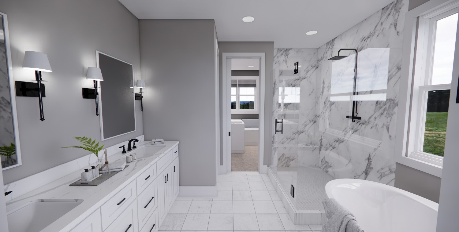 Tbd Tbd Spring Dripping Springs, TX 78620 - Photo 17 of 27 a bathroom with a granite countertop sink toilet tub and shower