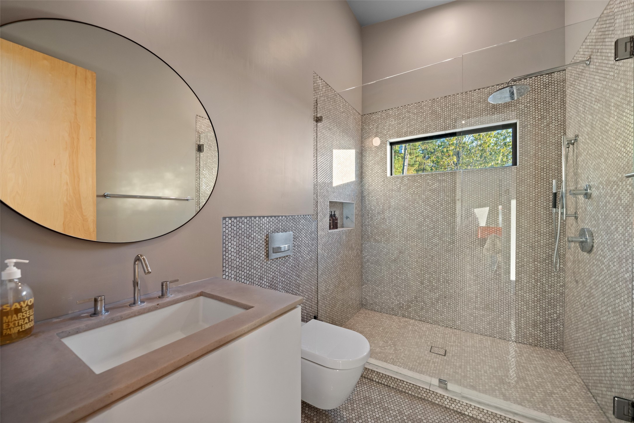 152 Lori Lane Trinity, TX 75862 - Photo 31 of 50 a bathroom with a sink a toilet and shower