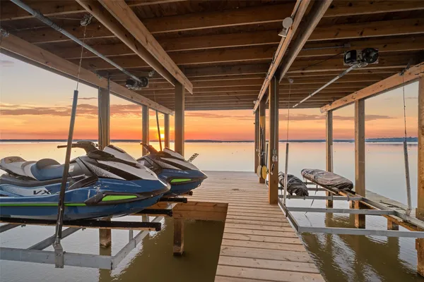 a view of swimming pool from a balcony