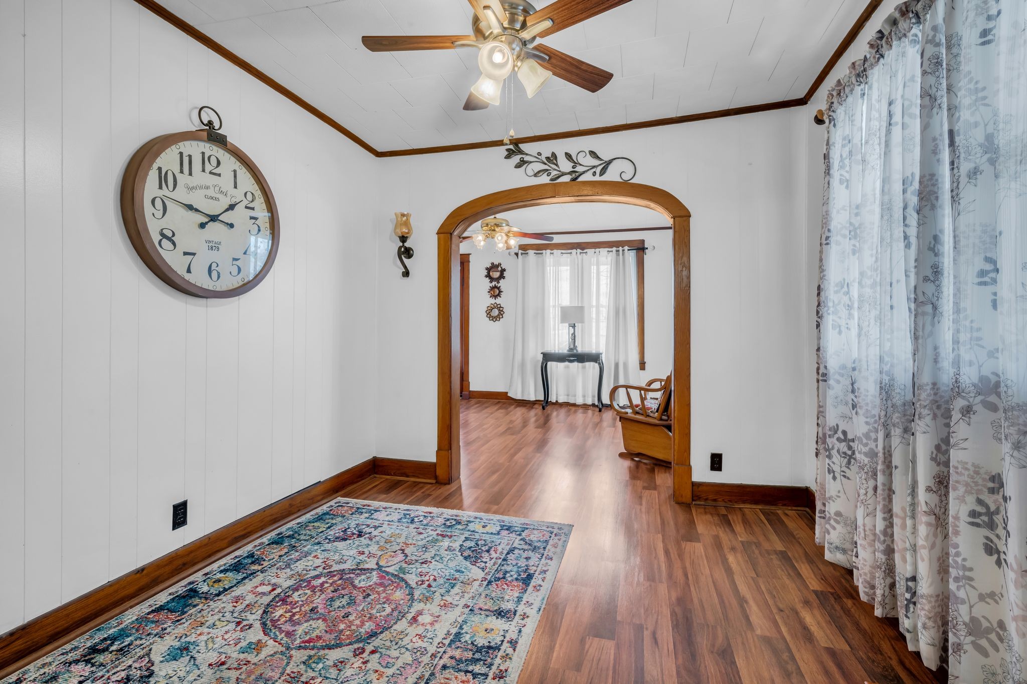 104 West Chestnut Street Dickson, TN 37055 - Photo 9 of 27 a view of a hallway with wooden floor