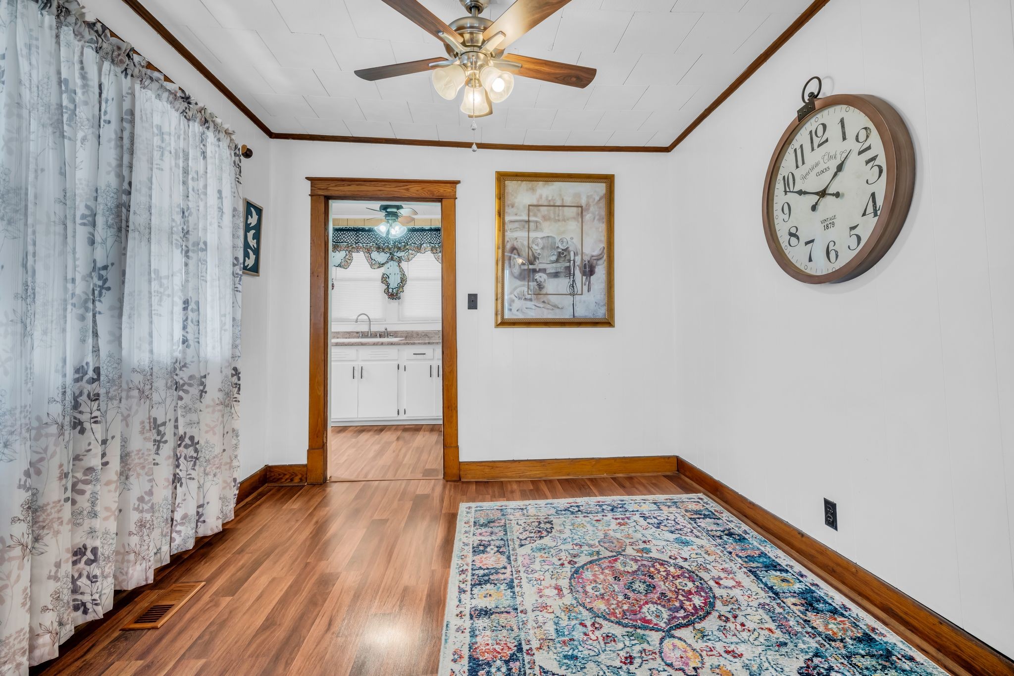 104 West Chestnut Street Dickson, TN 37055 - Photo 10 of 27 a view of a hallway with wooden floor