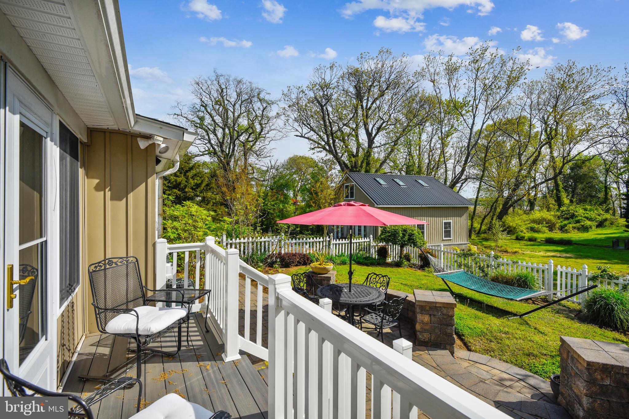 466 Leitch Road Tracys Landing, MD 20779 - Photo 30 of 93 Deck overlooking yard