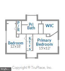 466 Leitch Road Tracys Landing, MD 20779 - Photo 92 of 93 Upper level floor plan