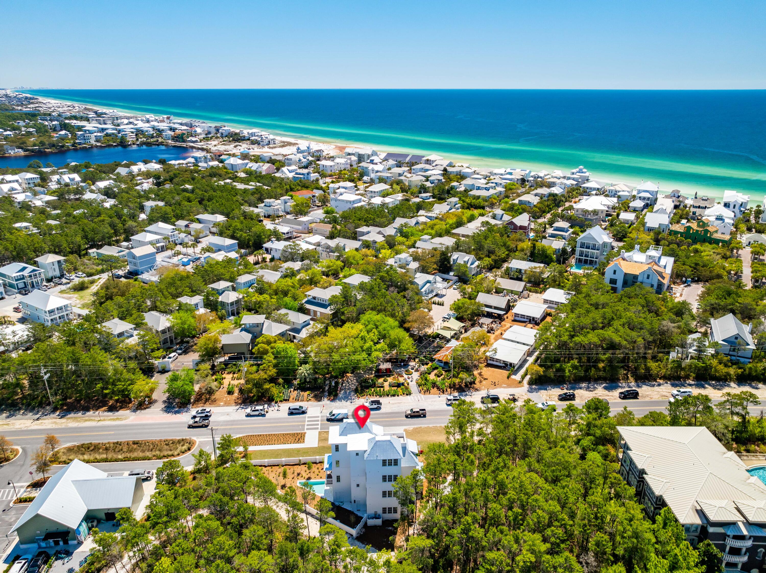 4655 East County Highway 30A Santa Rosa Beach, FL 32459 - Photo 59 of 69 4556 E Hwy 30A Aerial Marked-6