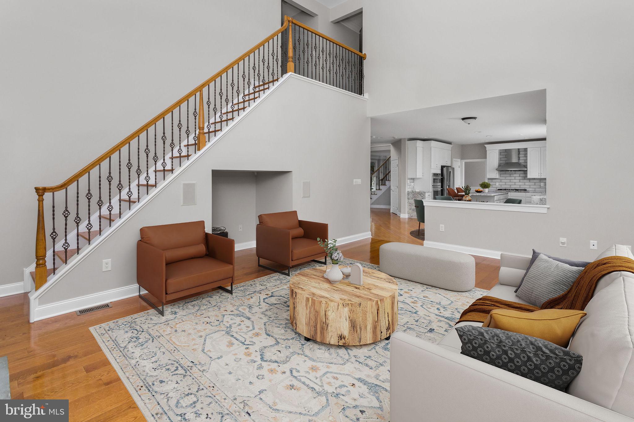 2 Thorn Lane Chesterfield, NJ 08515 - Photo 17 of 47 Inviting space with elegant staircase.