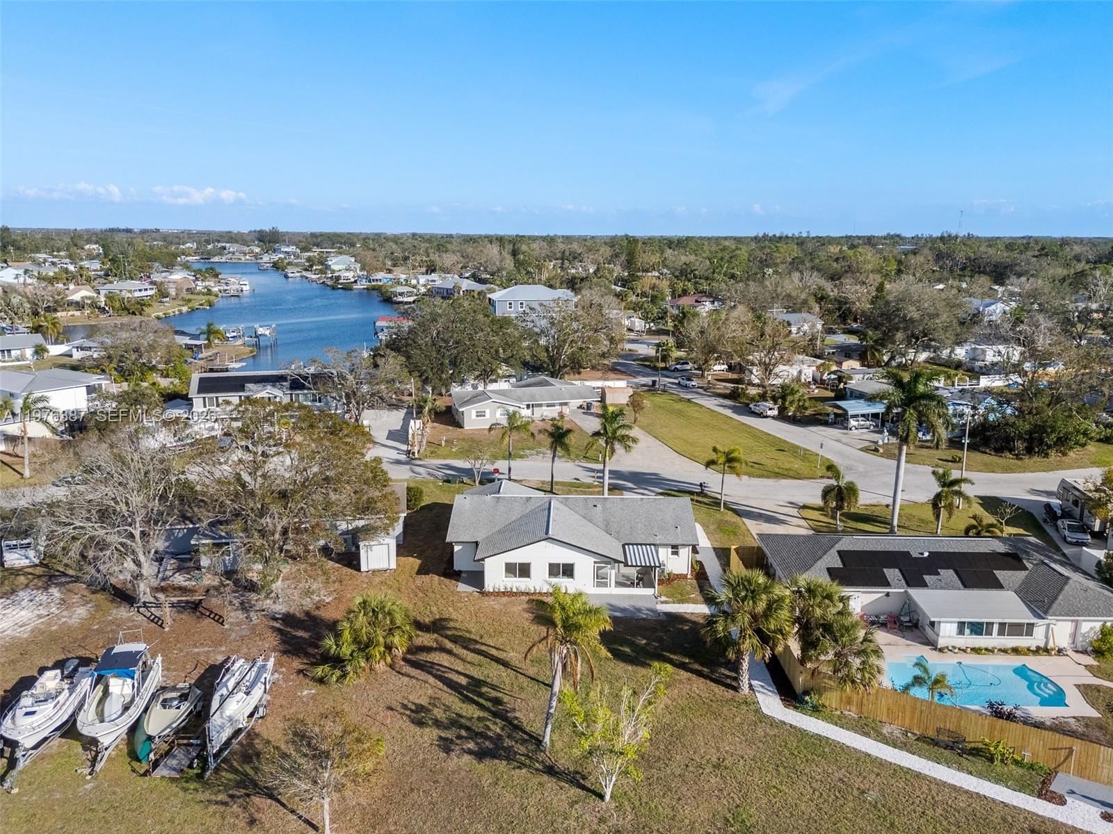 105 12th Street Southwest Ruskin, FL 33570 - Photo 85 of 89 an aerial view of a city with lots of residential buildings