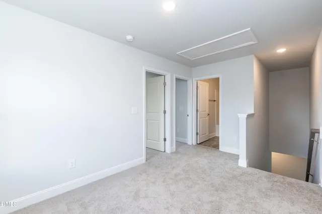 a view of empty room