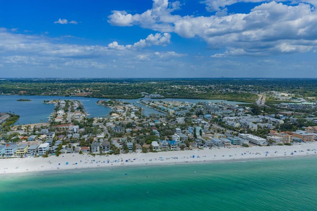 124 Marcdale Boulevard Indian Rocks Beach, FL 33785 - Photo 55 of 55 a view of a lake with a city