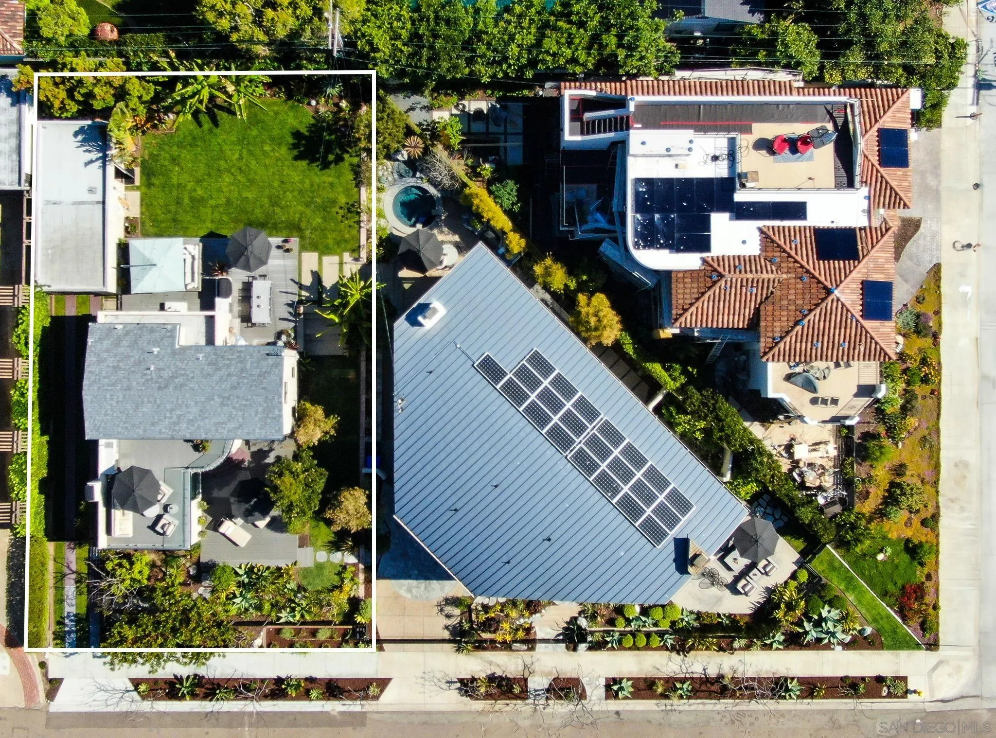 321 Fern Glen La Jolla, CA 92037 - Photo 40 of 46 an aerial view of multiple house