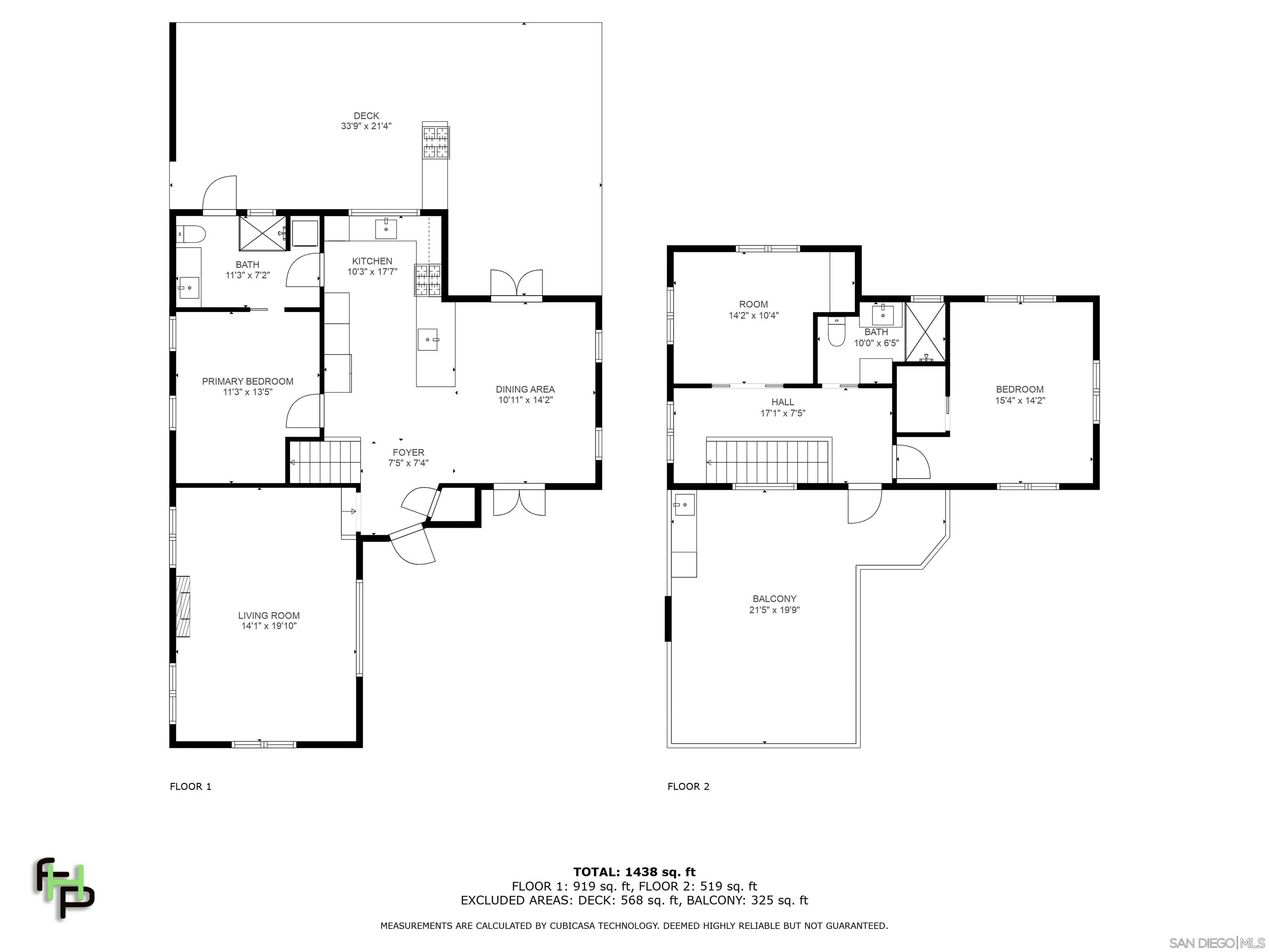 321 Fern Glen La Jolla, CA 92037 - Photo 43 of 46 a picture of floor plan