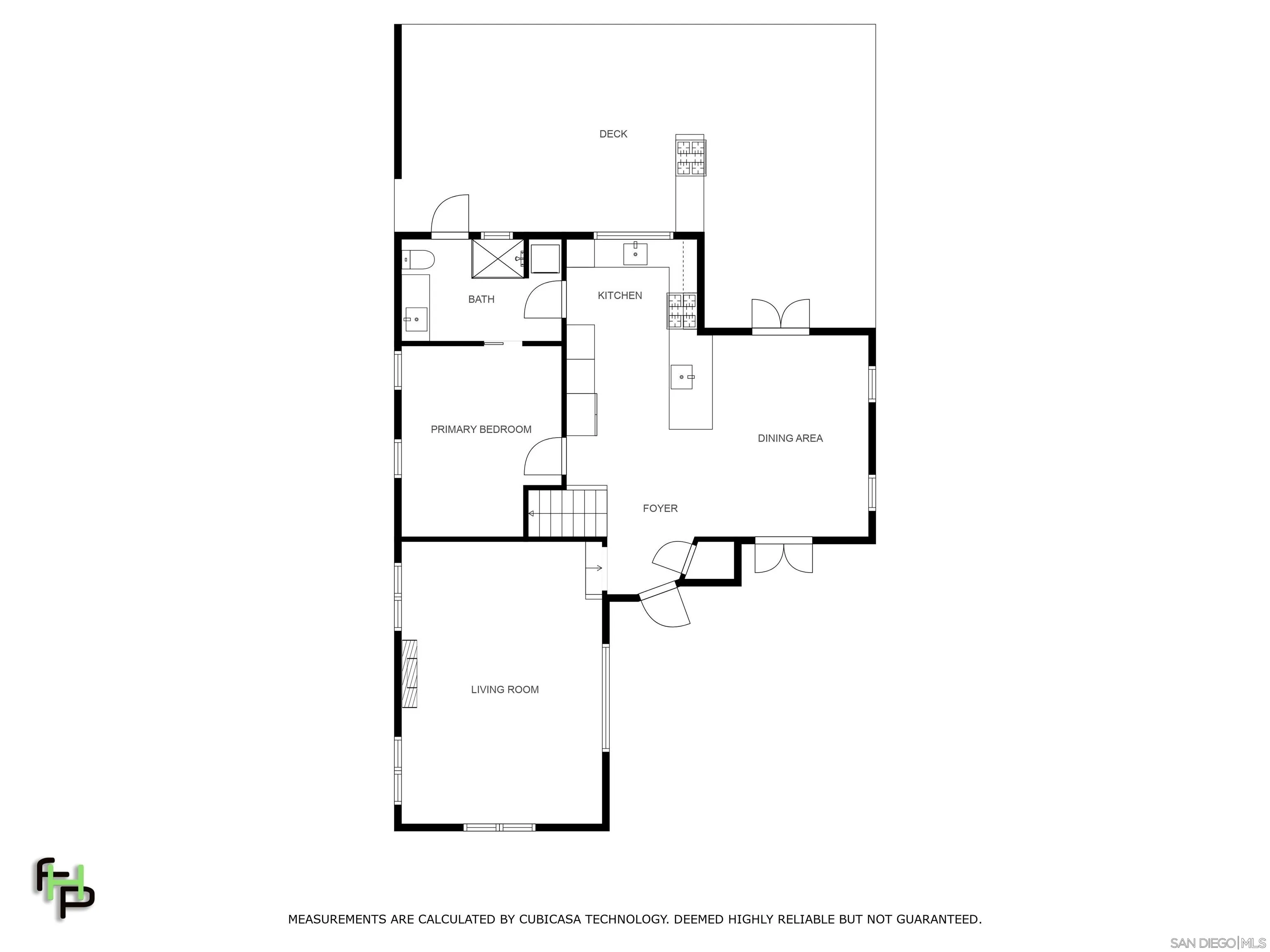 321 Fern Glen La Jolla, CA 92037 - Photo 44 of 46 a picture of floor plan