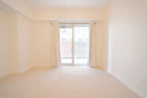 a view of empty room