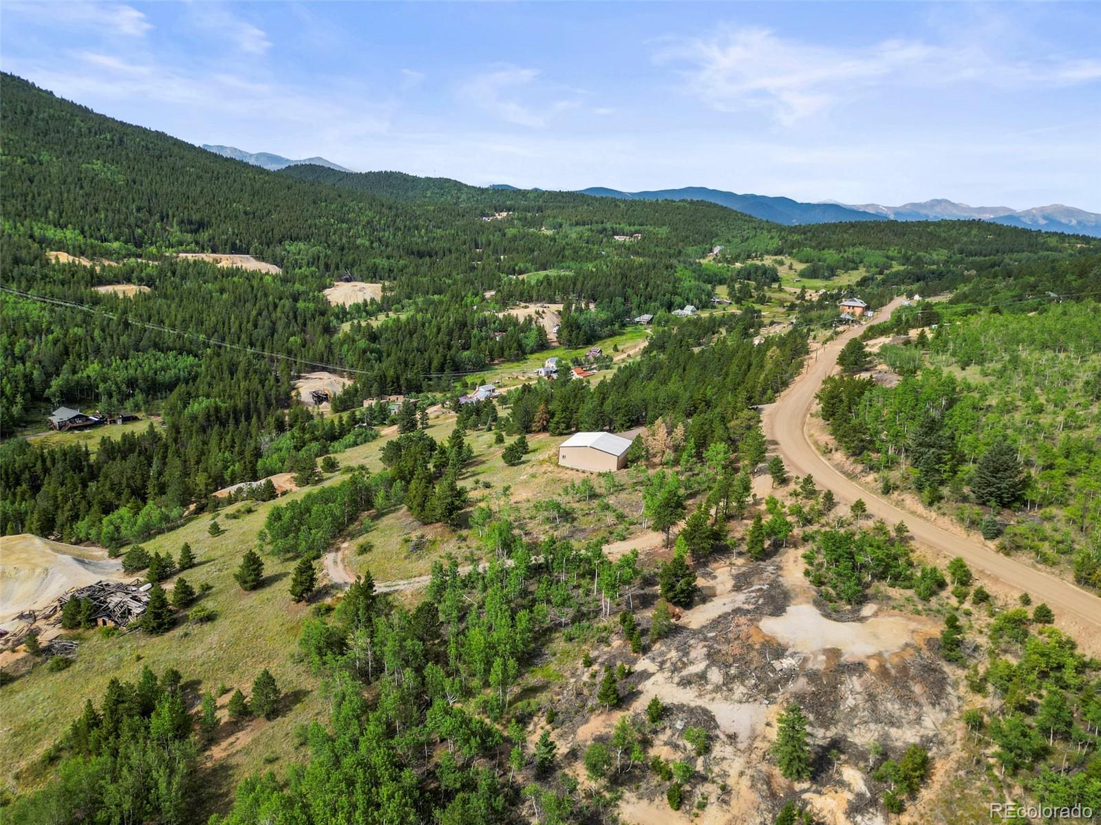 6660 Virginia Canyon Road Central City, CO 80427 - Photo 14 of 31 a view of city and mountain