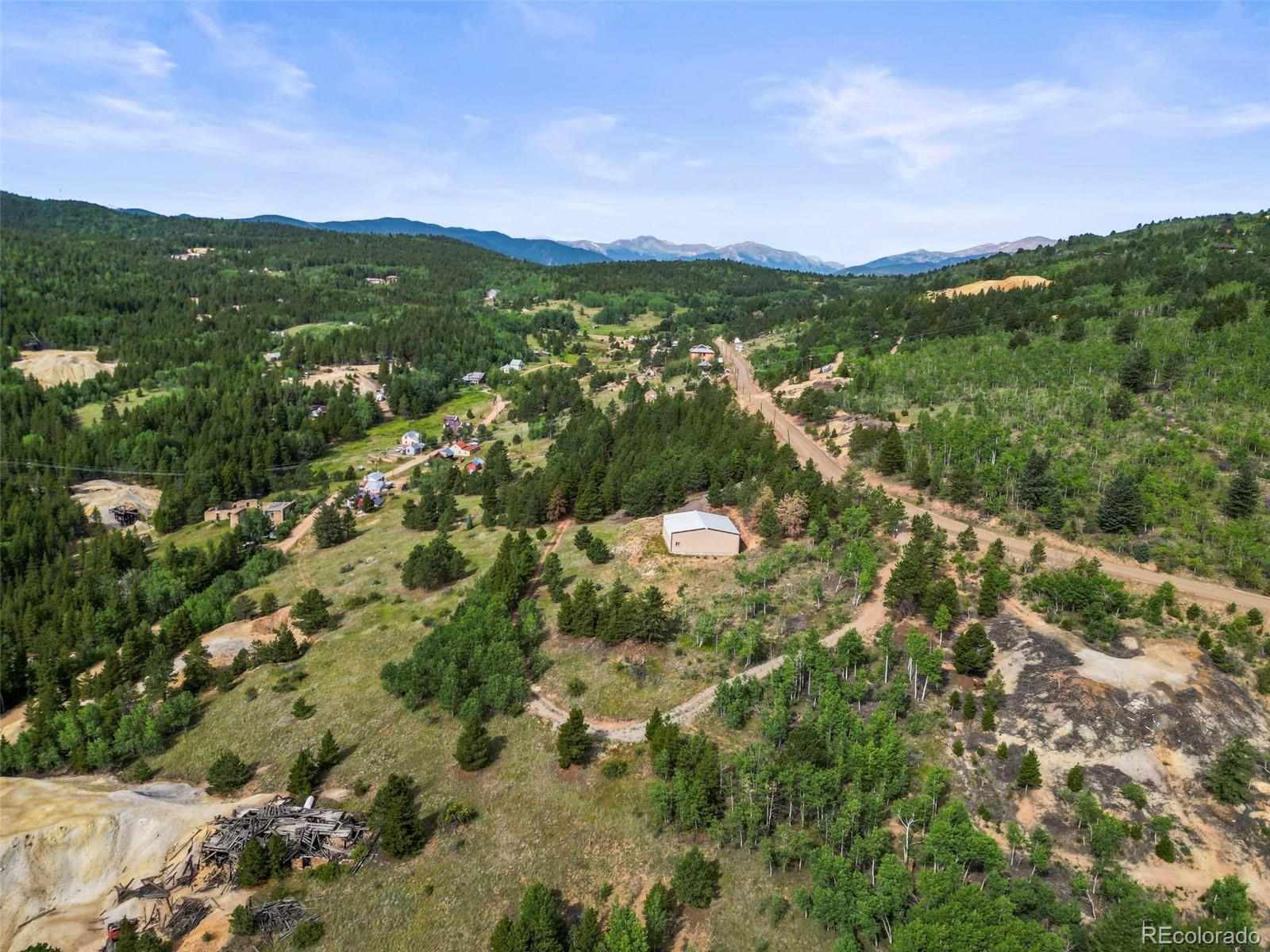 6660 Virginia Canyon Road Central City, CO 80427 - Photo 15 of 31 a view of city and mountain