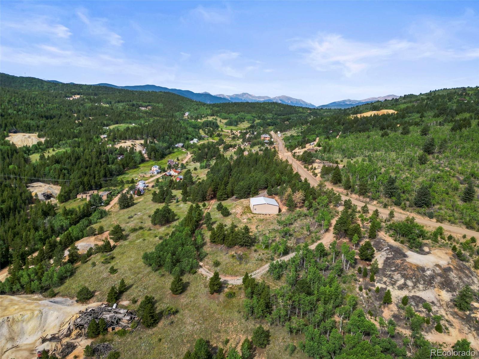6660 Virginia Canyon Road Central City, CO 80427 - Photo 7 of 31 a view of city and mountain