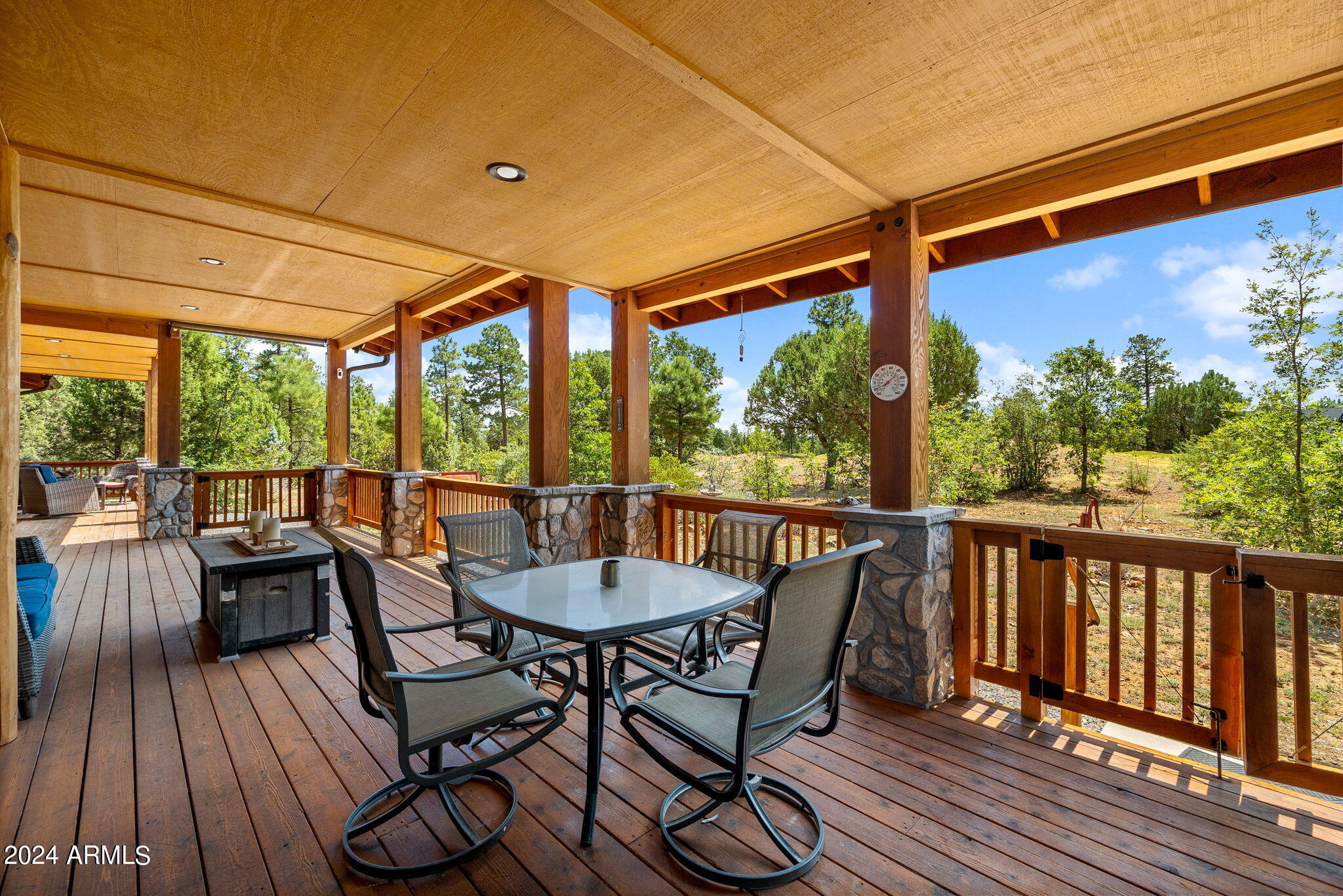 101 South Falling Leaf Road Show Low, AZ 85901 - Photo 45 of 52 Covered Back Deck