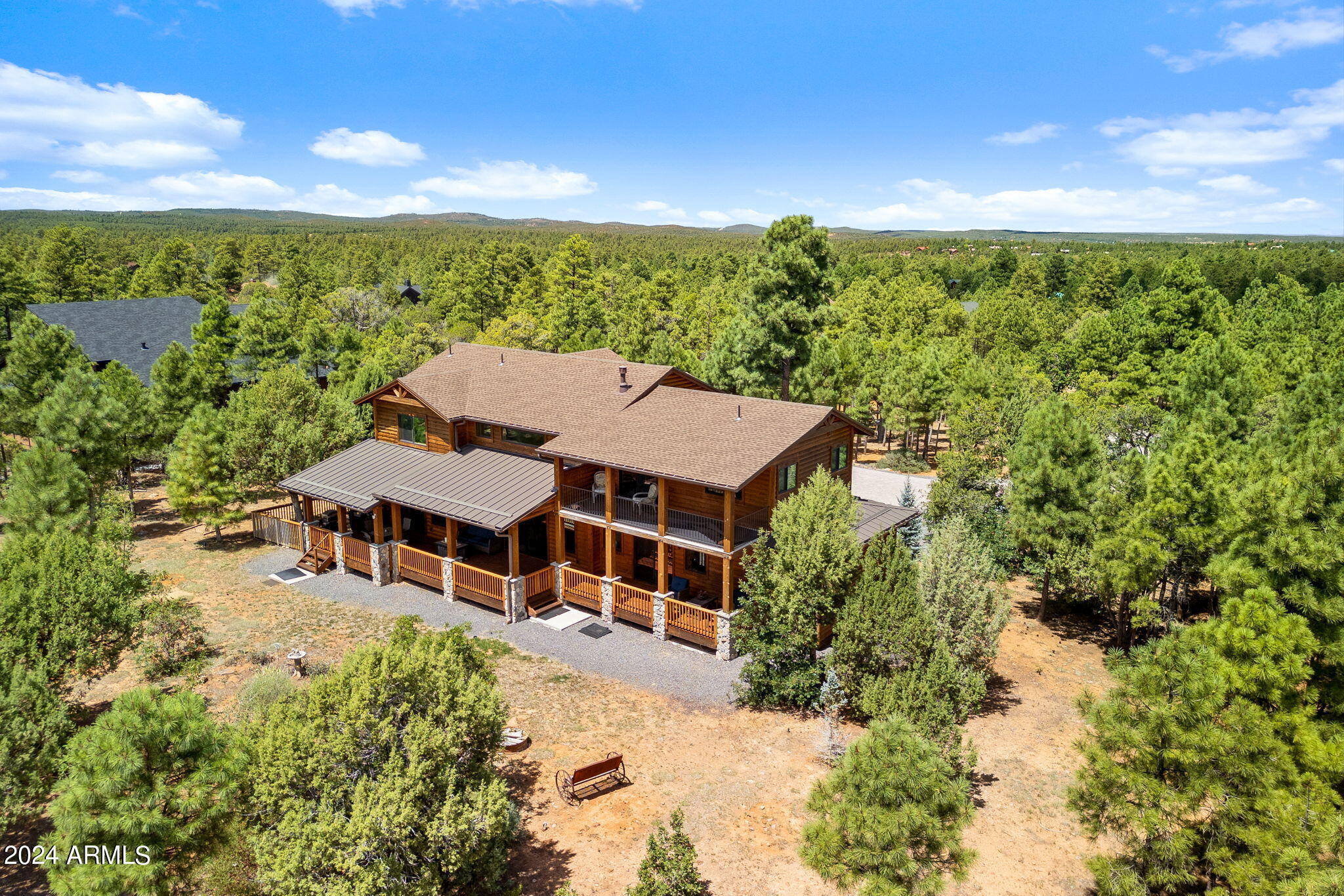 101 South Falling Leaf Road Show Low, AZ 85901 - Photo 51 of 52 Aerial View