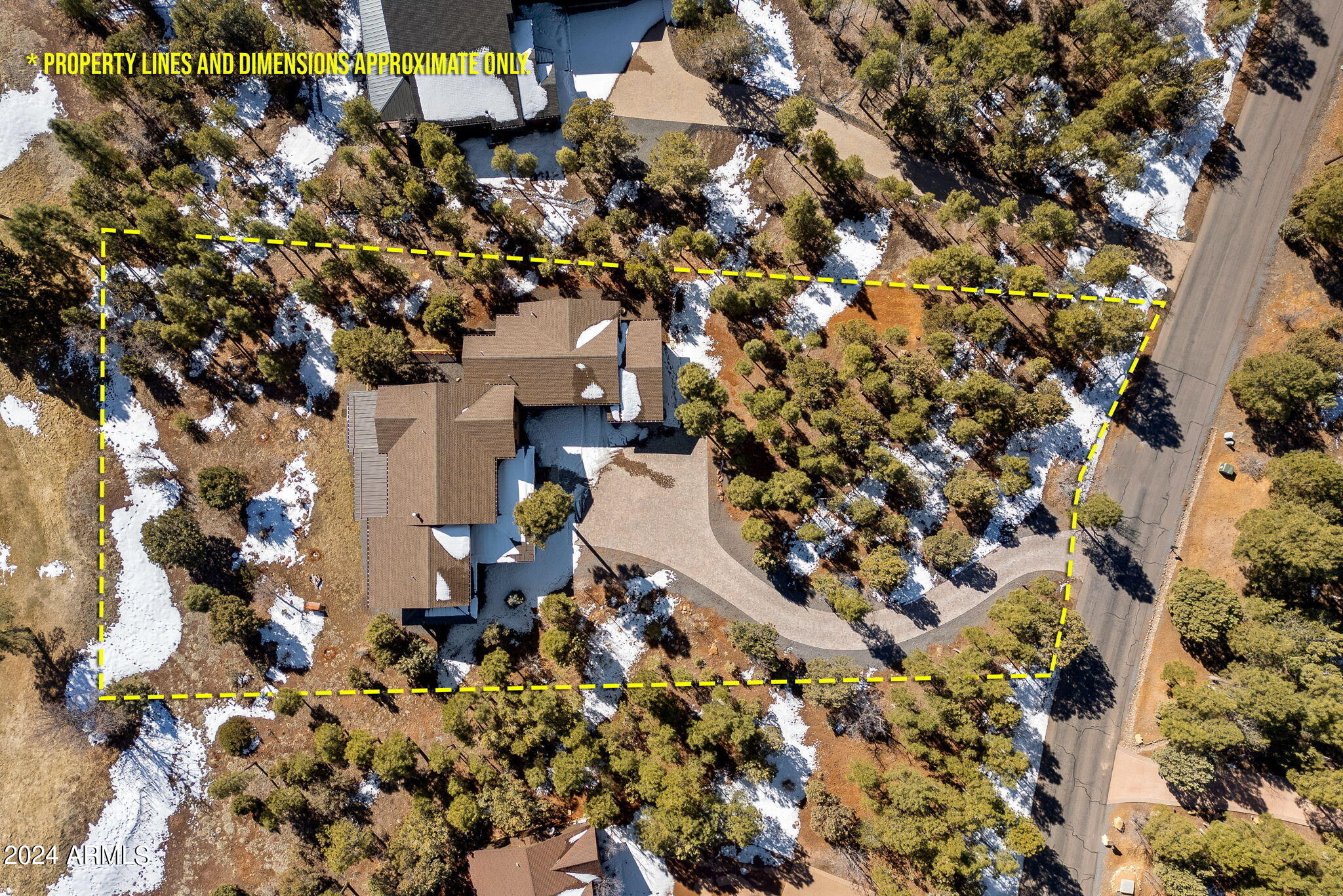 101 South Falling Leaf Road Show Low, AZ 85901 - Photo 52 of 52 Aerial view (2)