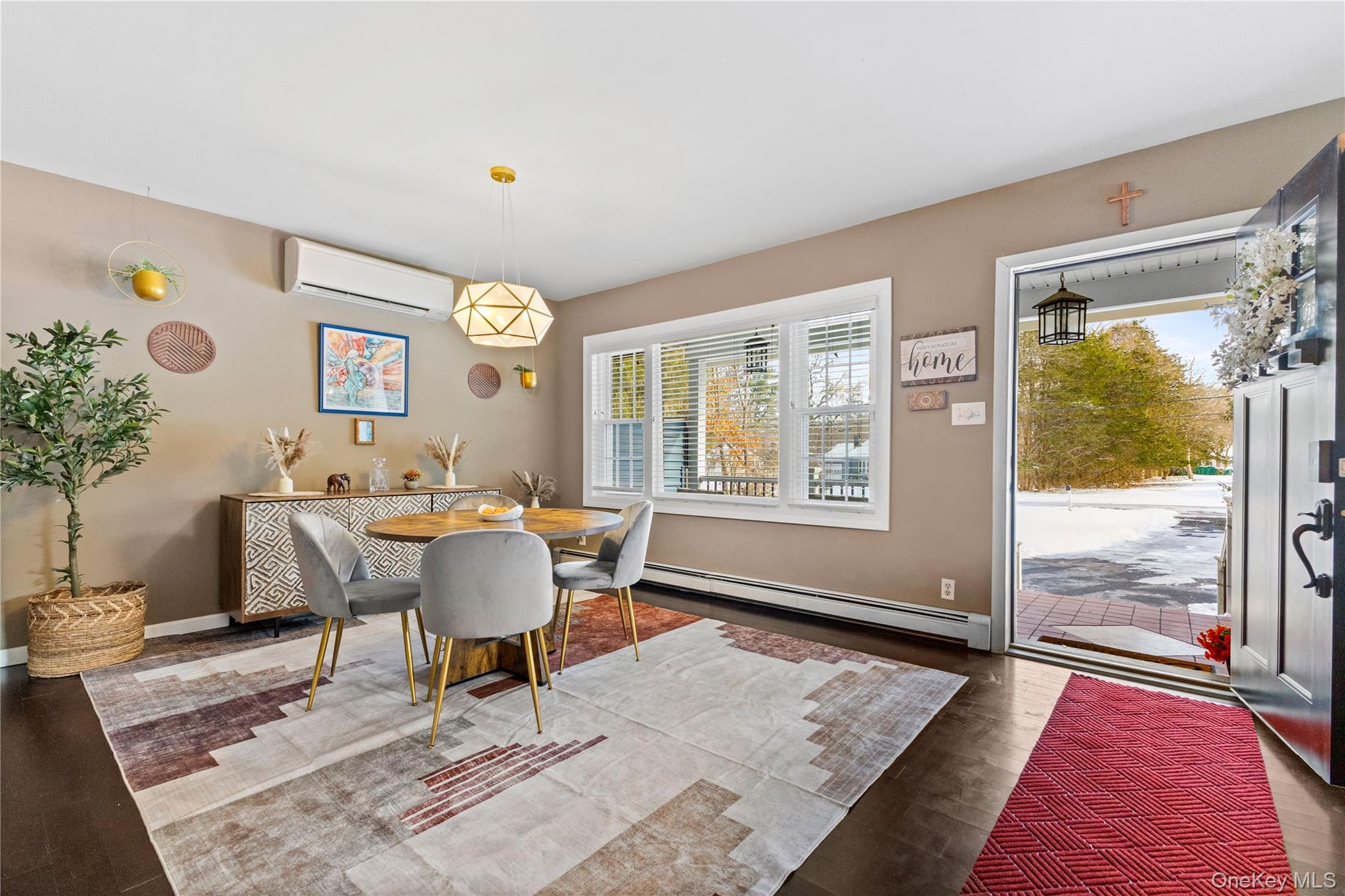 10 Helin Road Hopewell Junction, NY 12533 - Photo 6 of 35 Dining space featuring finished floors, and w/ductless A/C Heat