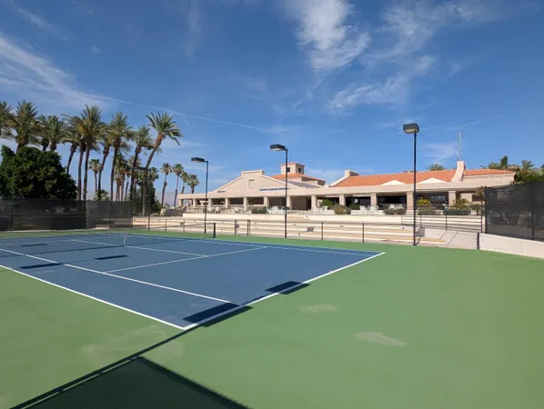 a view of a tennis court