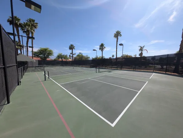 a view of a tennis court