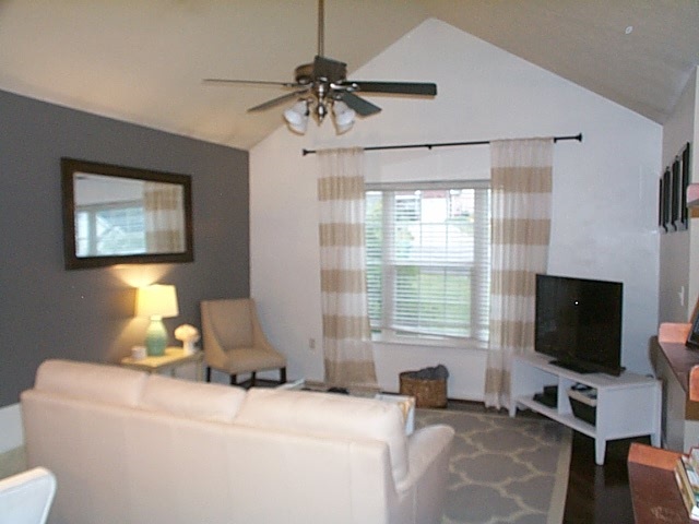 216 Rutledge Drive Waynesboro, VA 22980 - Photo 2 of 16 a living room with furniture a flat screen tv and a window