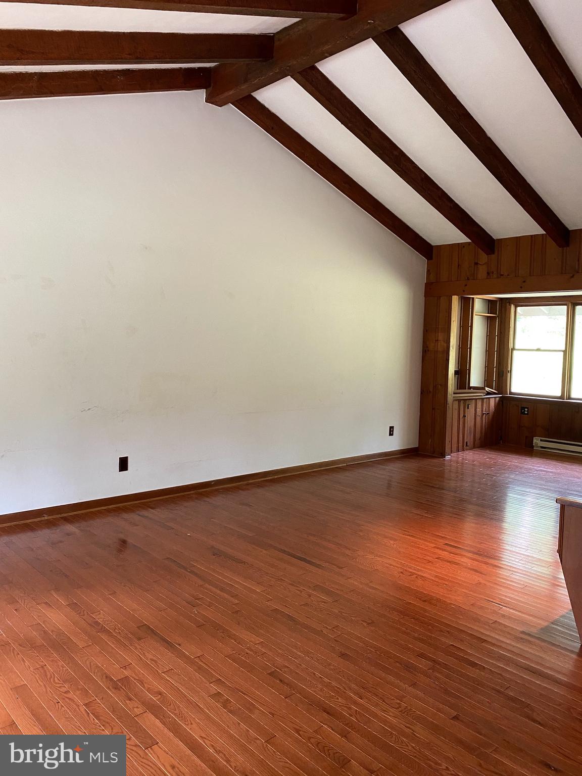 3108 Goezel Road Perkiomenville, PA 18074 - Photo 8 of 40 Living Room with exposed wood beams