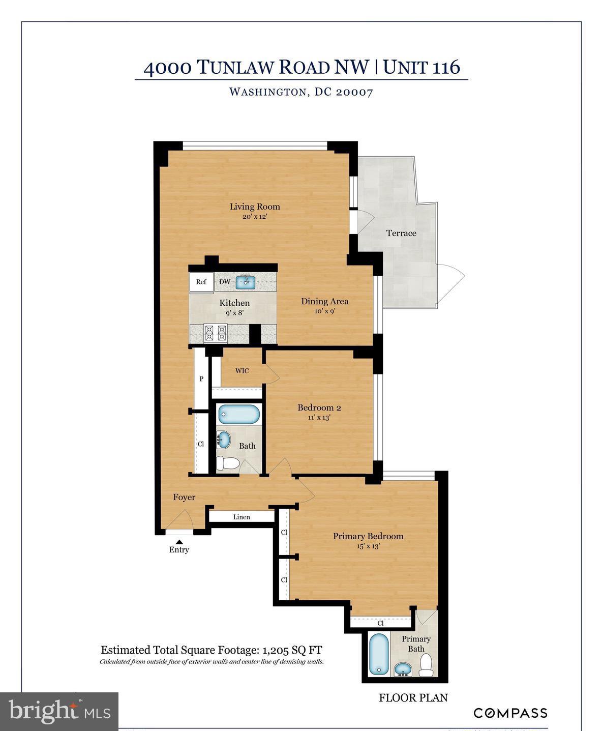 4000 Tunlaw Road Northwest, Unit 116 Washington, DC 20007 - Photo 12 of 20
