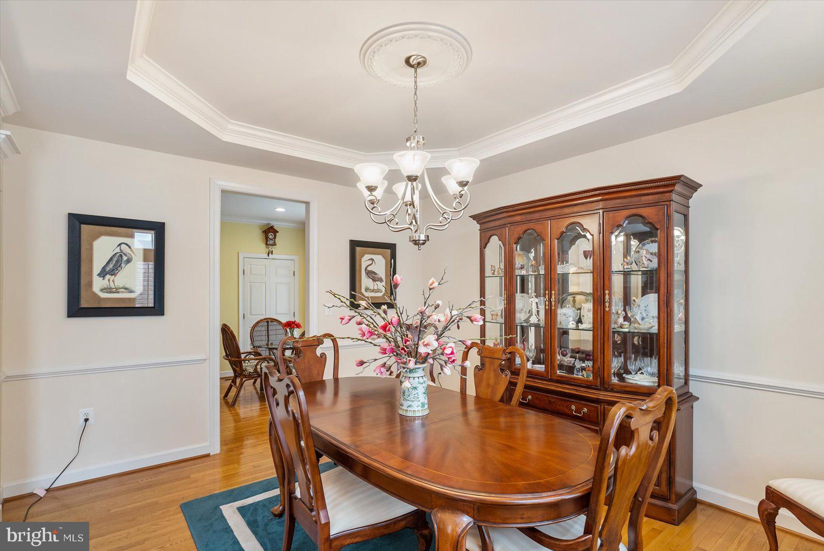 5115 Bright Owl Road Perry Hall, MD 21128 - Photo 11 of 74 Dining Room With Tray Ceiling