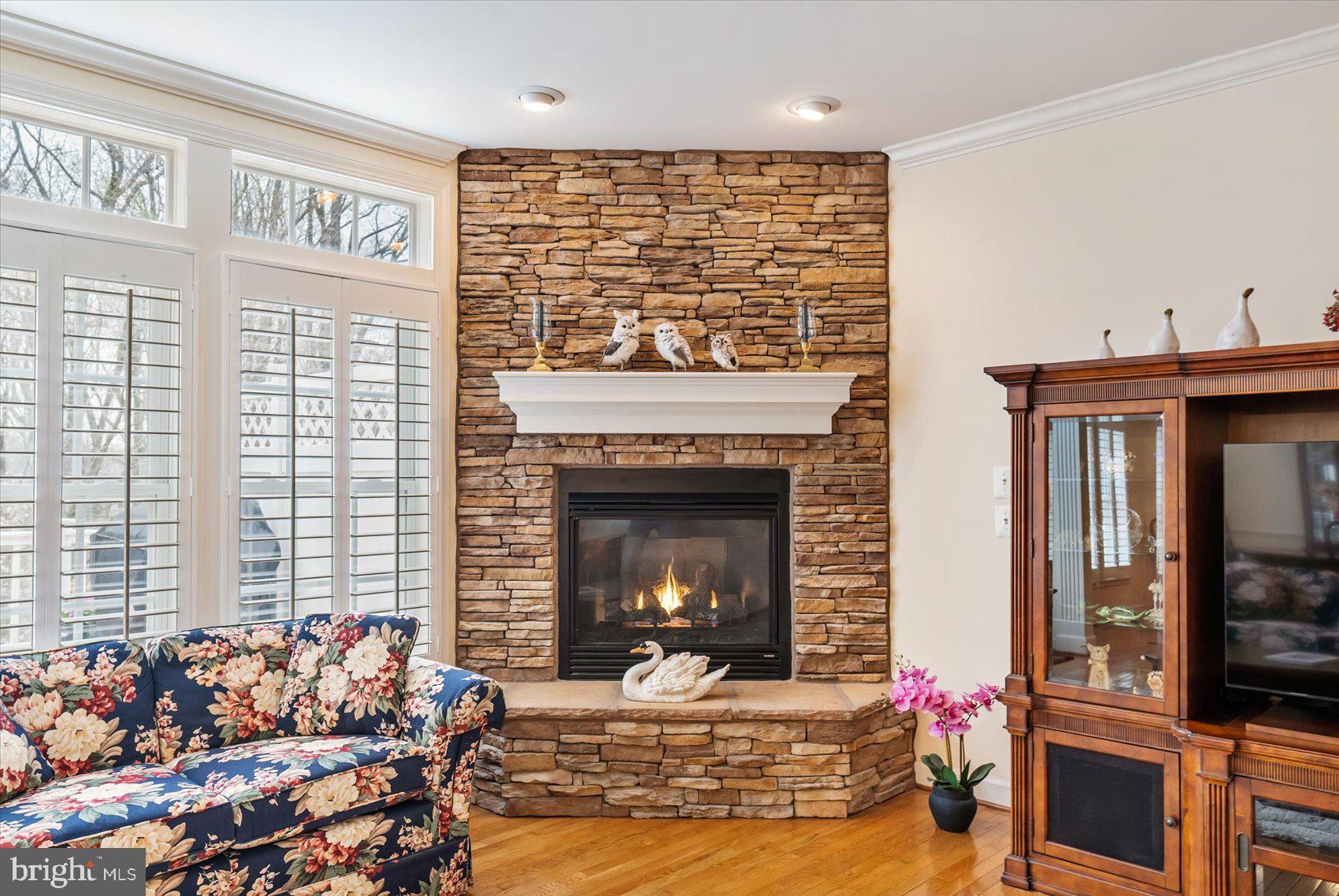 5115 Bright Owl Road Perry Hall, MD 21128 - Photo 7 of 74 Corner Stone Gas Fireplace
