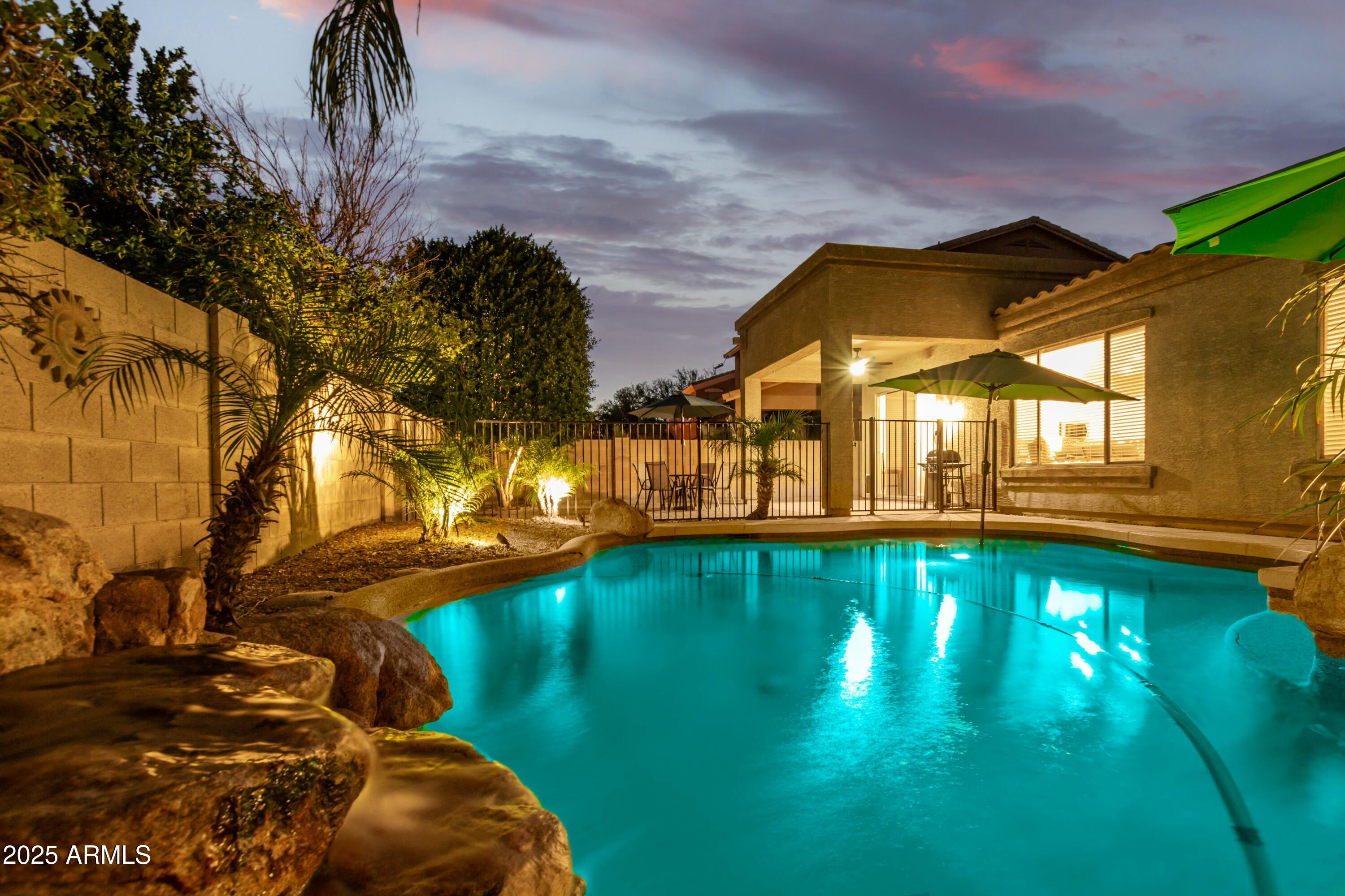 3419 West Zuni Brave Trail Phoenix, AZ 85086 - Photo 49 of 51 a view of swimming pool with a yard