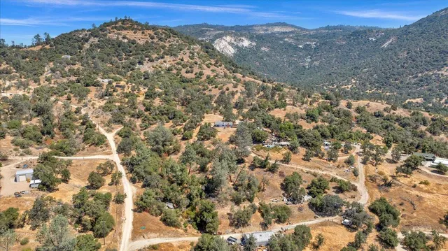 a view of city and mountain