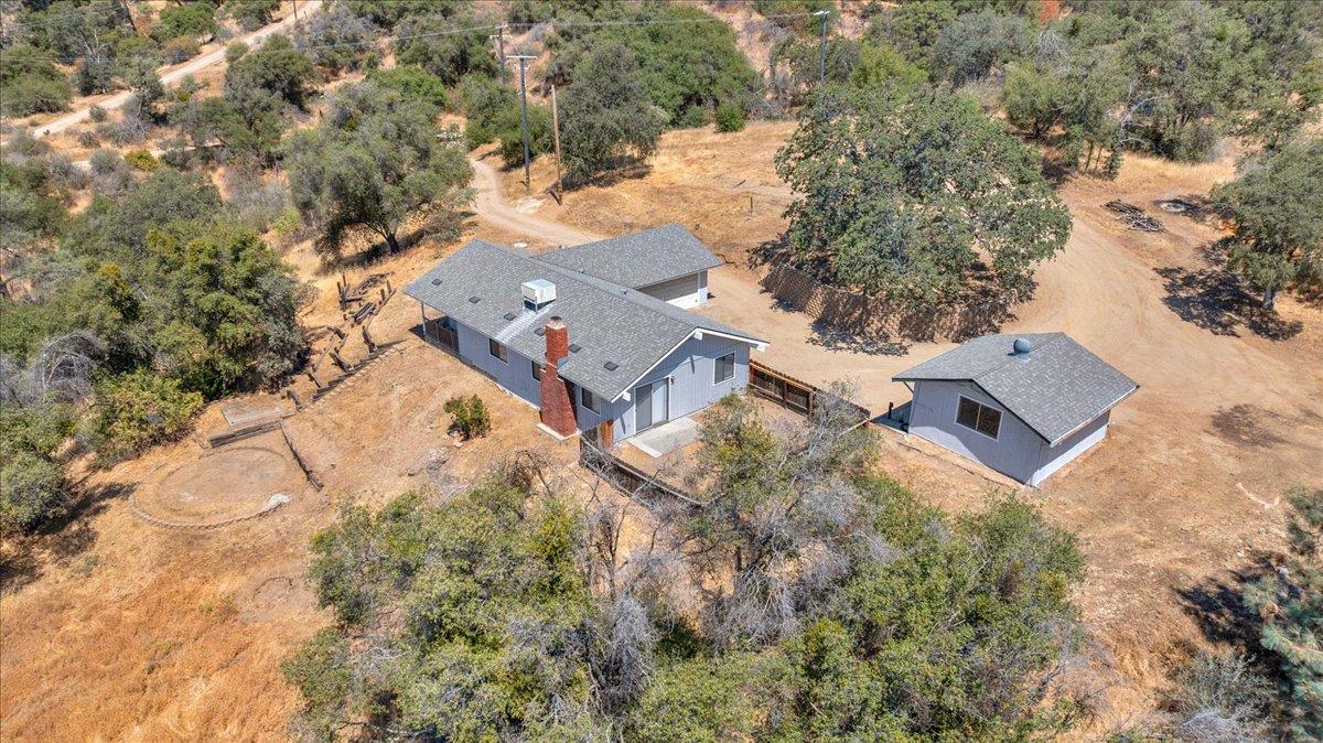 28340 Tollhouse Road Tollhouse, CA 93667 - Photo 34 of 37 an aerial view of houses with yard