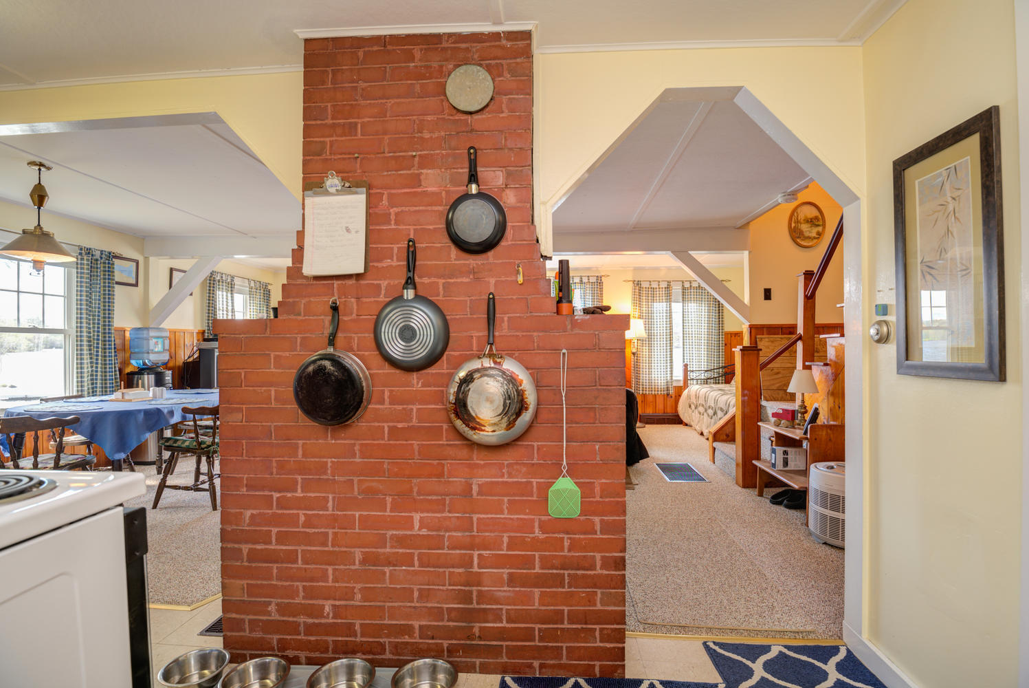 Back of chimney