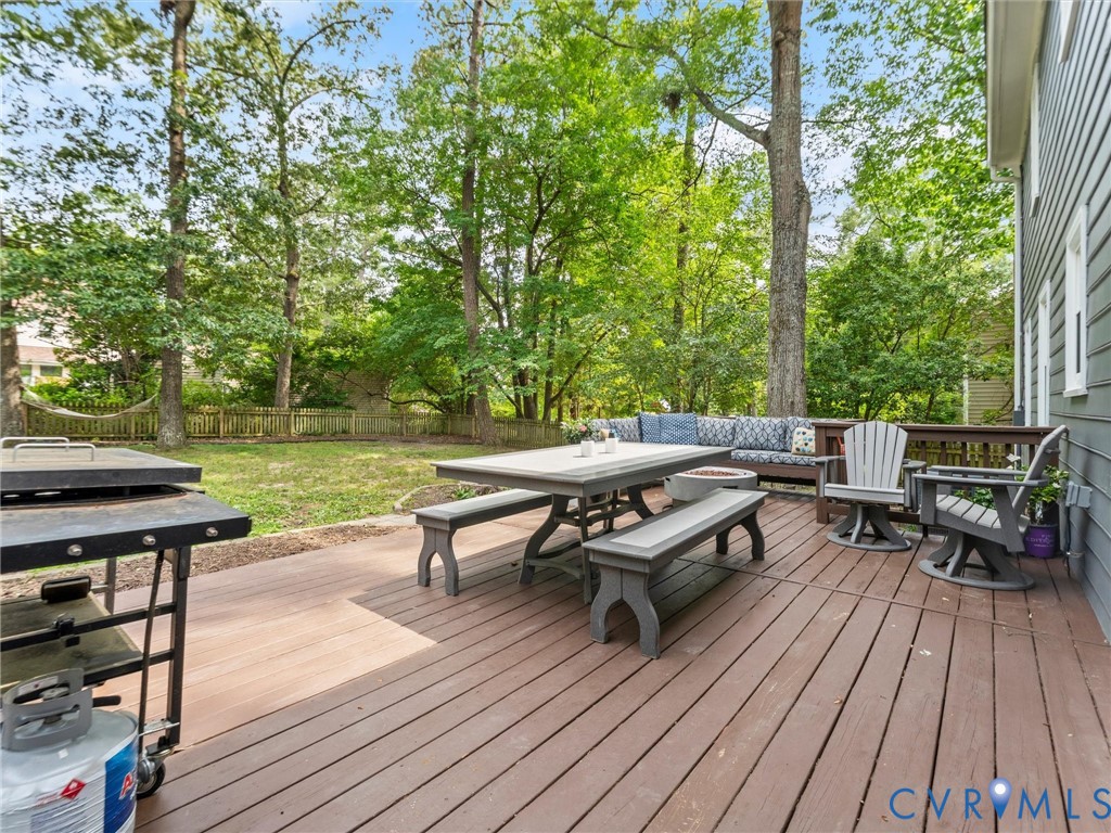 721 Milbrae Road North Chesterfield, VA 23236 - Photo 44 of 63 Awesome deck - just treated and has built in seati