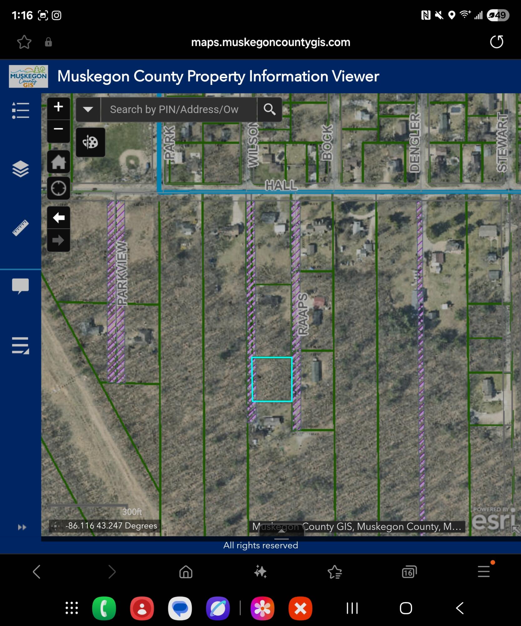 V/l Hall Road Muskegon, MI 49442 - Photo 5 of 5 Screenshot_20250710_131658_Samsung Inter
