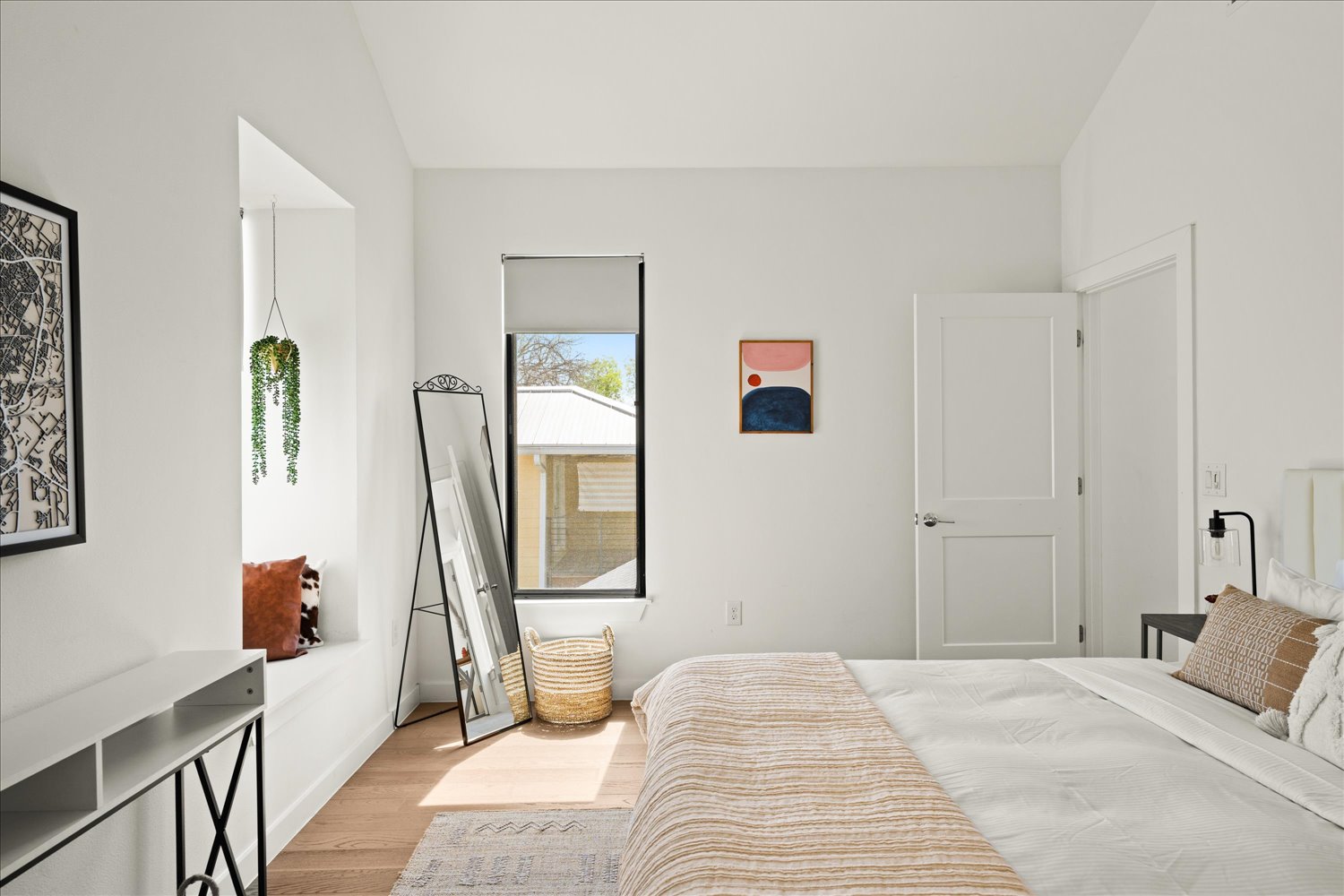 2214 South 3rd Street, Unit B Austin, TX 78704 - Photo 11 of 21 Flexible layouts make these rooms ideal for guests, work, or creative space.