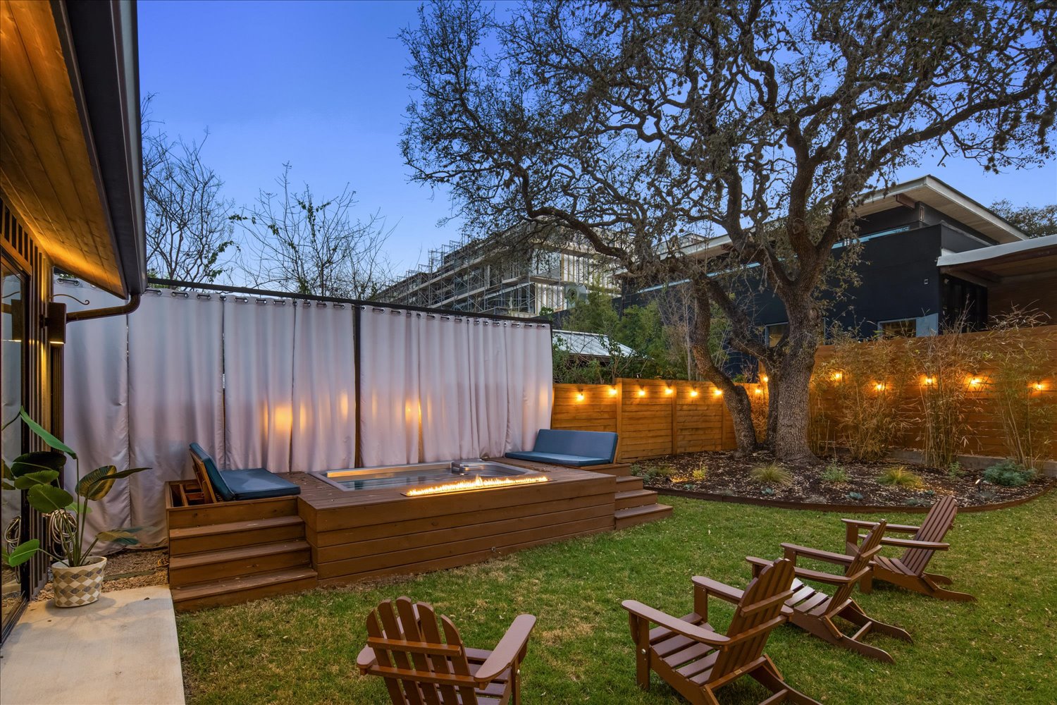 2214 South 3rd Street, Unit B Austin, TX 78704 - Photo 18 of 21 Lounge poolside and enjoy the peaceful surroundings of this unique outdoor space.