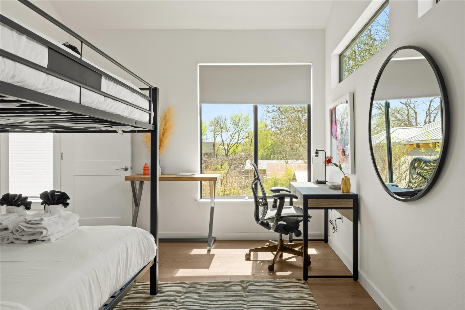 2214 South 3rd Street, Unit B Austin, TX 78704 - Photo 10 of 21 Each bedroom enjoys abundant natural light and modern finishes.