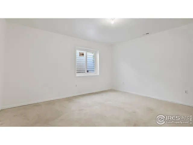 a open hall with a bench